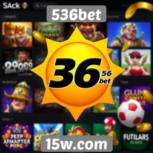 Variedade de jogos disponíveis na plataforma 536bet